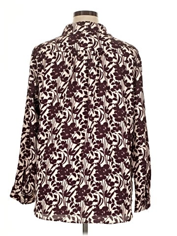 Ann Taylor Long Sleeve Blouse (view 2)