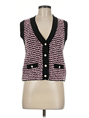 Aqua Sweater Vest (view 1)