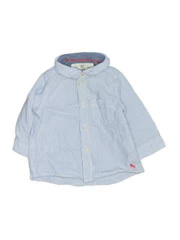 H&M L.O.G.G. Short Sleeve Button-Down Shirt (view 1)