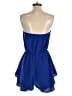 Gilli Solid Blue Romper Size M - photo 2
