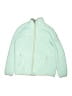 The North Face 100% Polyester Green Teal Fleece Jacket Size 18 - photo 1