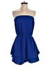 Gilli Solid Blue Romper Size M - photo 1