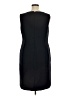 Talbots 100% Polyester Solid Black Cocktail Dress Size 16 - photo 2