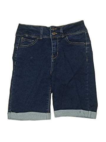 Wax Jean Denim Shorts (view 1)