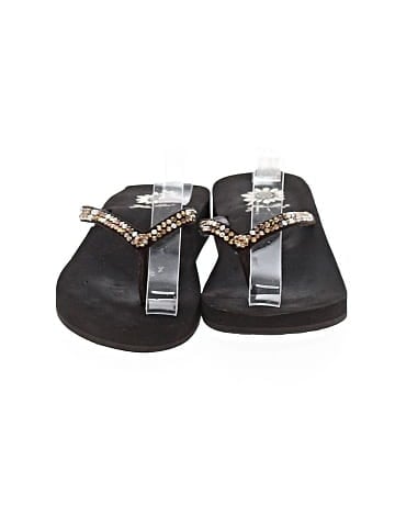 Yellow Box Flip Flops (view 2)