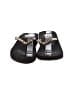Yellow Box Black Flip Flops Size 7 1/2 - photo 2