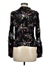 Rolla's Floral Black Long Sleeve Blouse Size M - photo 2