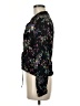 Rolla's Floral Black Long Sleeve Blouse Size M - photo 5