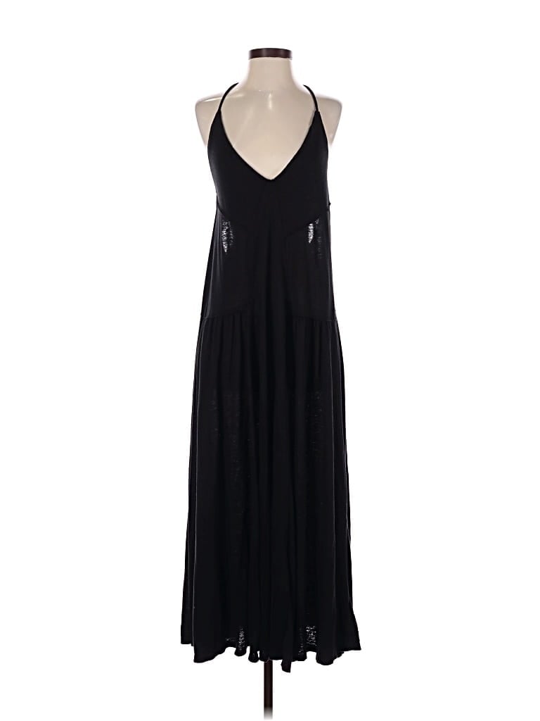Pre-owned Fp Beach Casual Dress In Black