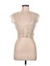 Sage 100% Polyester Ivory Tank Top Size M - photo 1