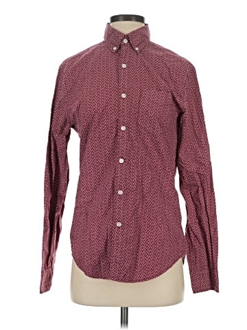 American Eagle Outfitters Long Sleeve Button-Down Shirt (view 1)