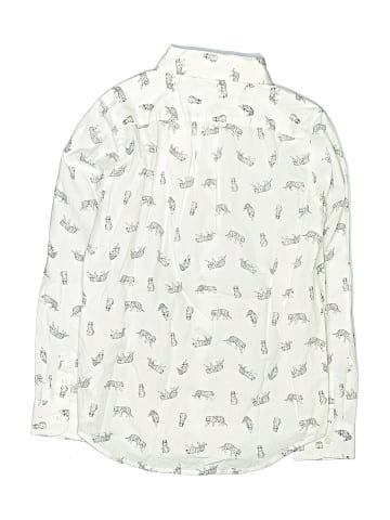 Janie and Jack Long Sleeve Button-Down Shirt (view 2)