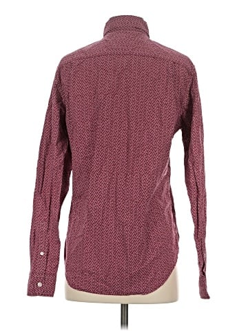 American Eagle Outfitters Long Sleeve Button-Down Shirt (view 2)