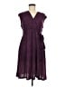 Taylor Purple Casual Dress Size M - photo 1