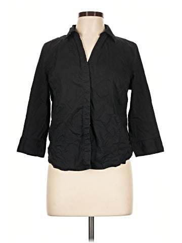 Laura Scott 3/4 Sleeve Button-Down Shirt (view 1)