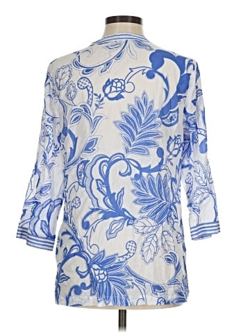 Talbots 3/4 Sleeve Blouse (view 2)