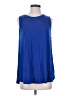 Gibson Blue Sleeveless Top Size S - photo 1
