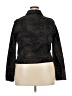 Nine West Animal Print Black Jacket Size XXL - photo 2