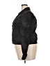 Nine West Animal Print Black Jacket Size XXL - photo 5