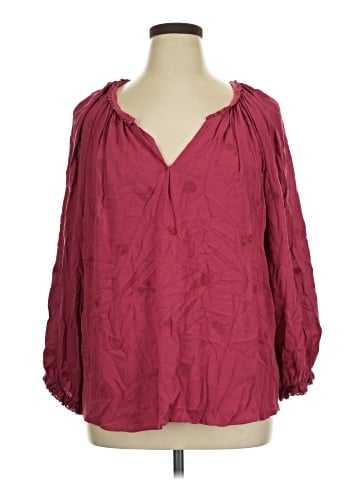Democracy 3/4 Sleeve Blouse (view 1)