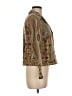 Coldwater Creek 100% Cotton Print Gold Jacket Size 8 (petite) - photo 4