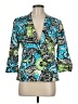 Notations Paisley Blue Blazer Size M - photo 1