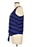Timing 100% Polyester Blue Sleeveless Top Size M - photo 5