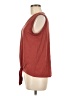 Green Envelope Burgundy Sleeveless Blouse Size M - photo 5