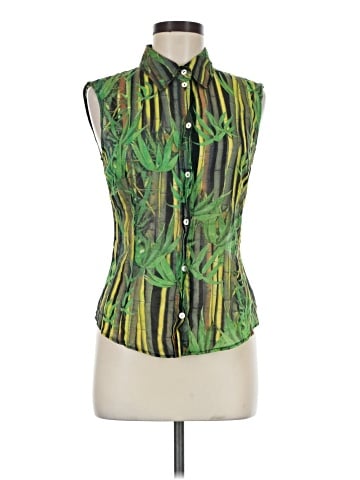 D&G Dolce & Gabbana Sleeveless Button-Down Shirt (view 1)