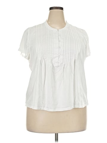 Lands' End Short Sleeve Blouse (view 1)