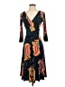 Lily Paisley Black Cocktail Dress Size XS - photo 1