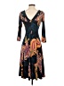 Lily Paisley Black Cocktail Dress Size XS - photo 2