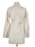 Coach 100% Cotton Ivory Trenchcoat Size XS - photo 2