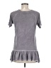 Dantelle 100% Polyester Gray Short Sleeve Top Size M - photo 2