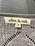 Olive and Oak Chevron-herringbone Silver Pullover Sweater Size M - photo 7