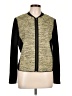 T Tahari Color Block Green Jacket Size 12 - photo 1