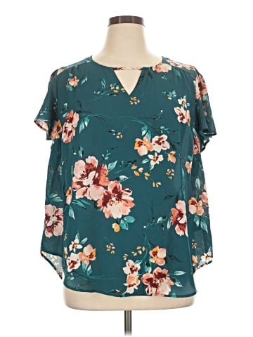 Torrid Short Sleeve Blouse (view 1)
