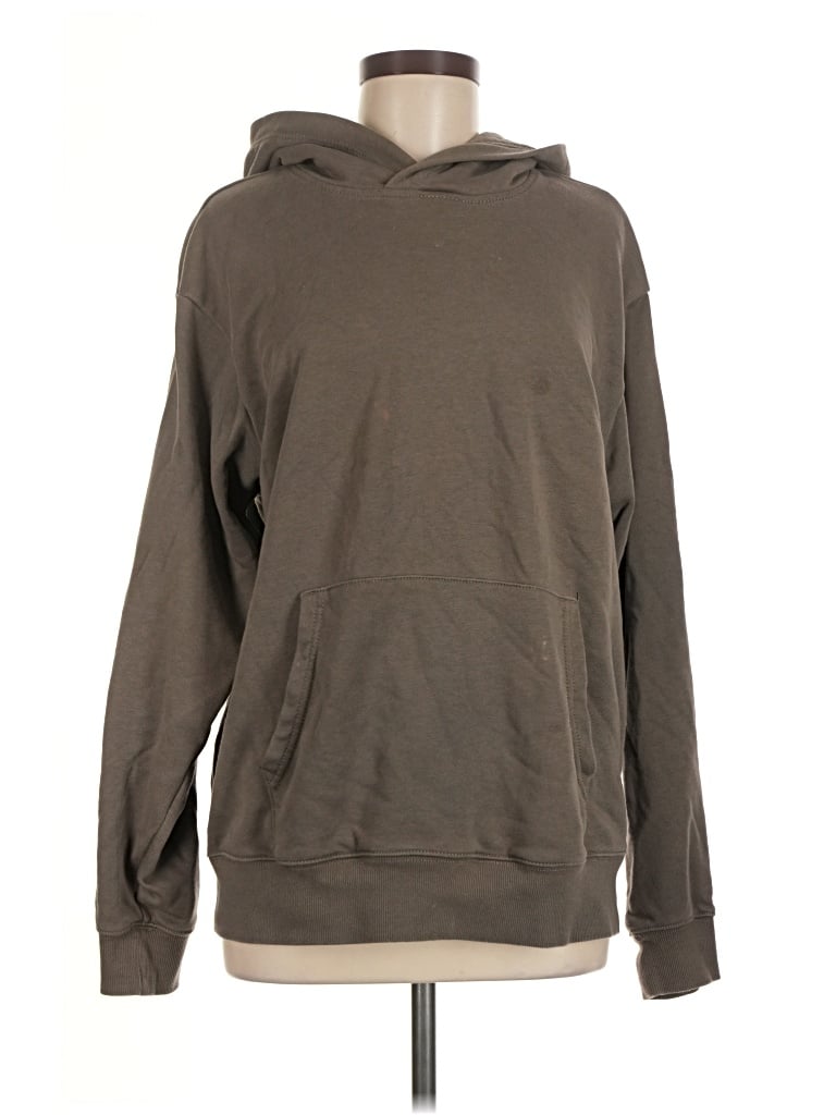 Pre-owned Abound Pullover Hoodie In Brown