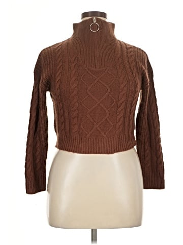 Brave Soul Turtleneck Sweater (view 1)