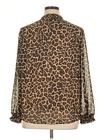 St. John's Bay Long Sleeve Blouse (view 2)