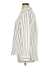 Fortune + Ivy 100% Polyester Stripes Ivory Long Sleeve Blouse Size XL - photo 5