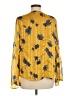 Lush 100% Polyester Gold Long Sleeve Blouse Size M - photo 2