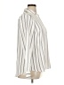 Fortune + Ivy 100% Polyester Stripes Ivory Long Sleeve Blouse Size XL - photo 4
