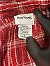 BonWorth Plaid Red 3/4 Sleeve Blouse Size XL - photo 7