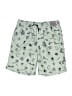 Vans 100% Polyester Print Green Board Shorts Size S (kids) - photo 1