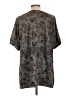Chelsea Studio Gray Short Sleeve Blouse Size L - photo 2