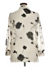 Bobeau 100% Polyester Silver 3/4 Sleeve Blouse Size XL - photo 2