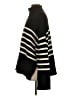 Gap 100% Cotton Stripes Black Turtleneck Sweater Size S - photo 5