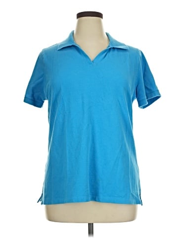 St. John's Bay Short Sleeve Blouse (view 1)