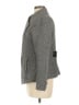 CAbi 100% Cotton Argyle Gray Jacket Size M - photo 5